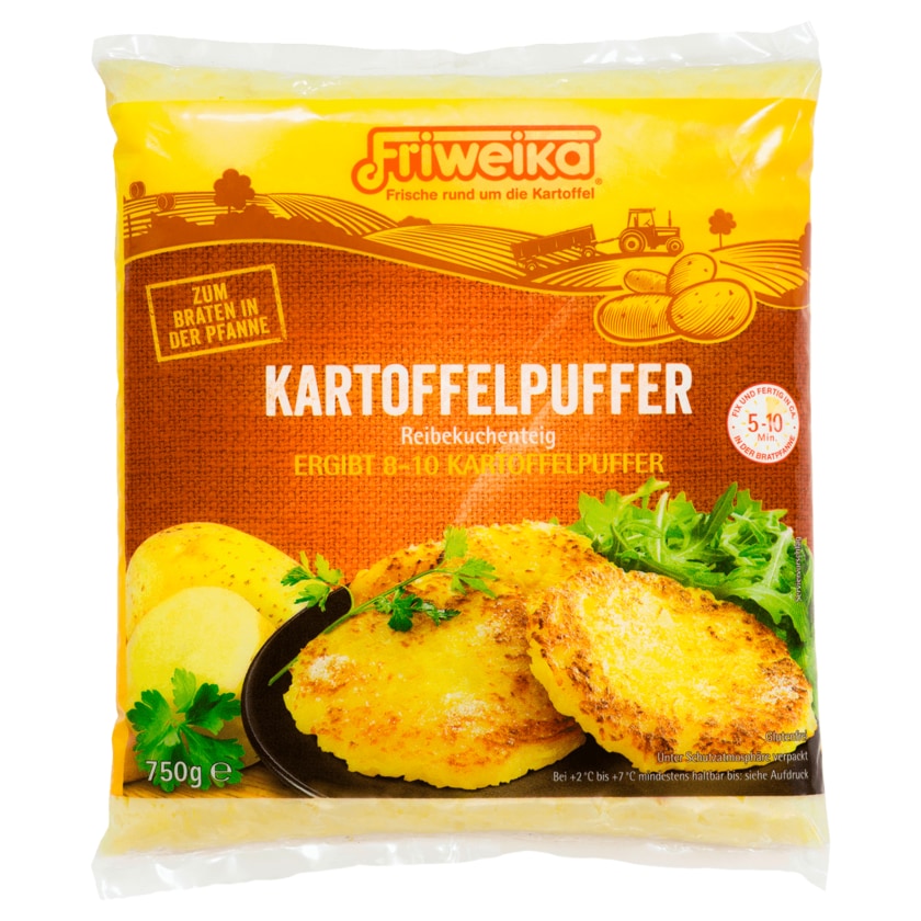 Friweika Kartoffelpuffer Reibekuchenteig 750g